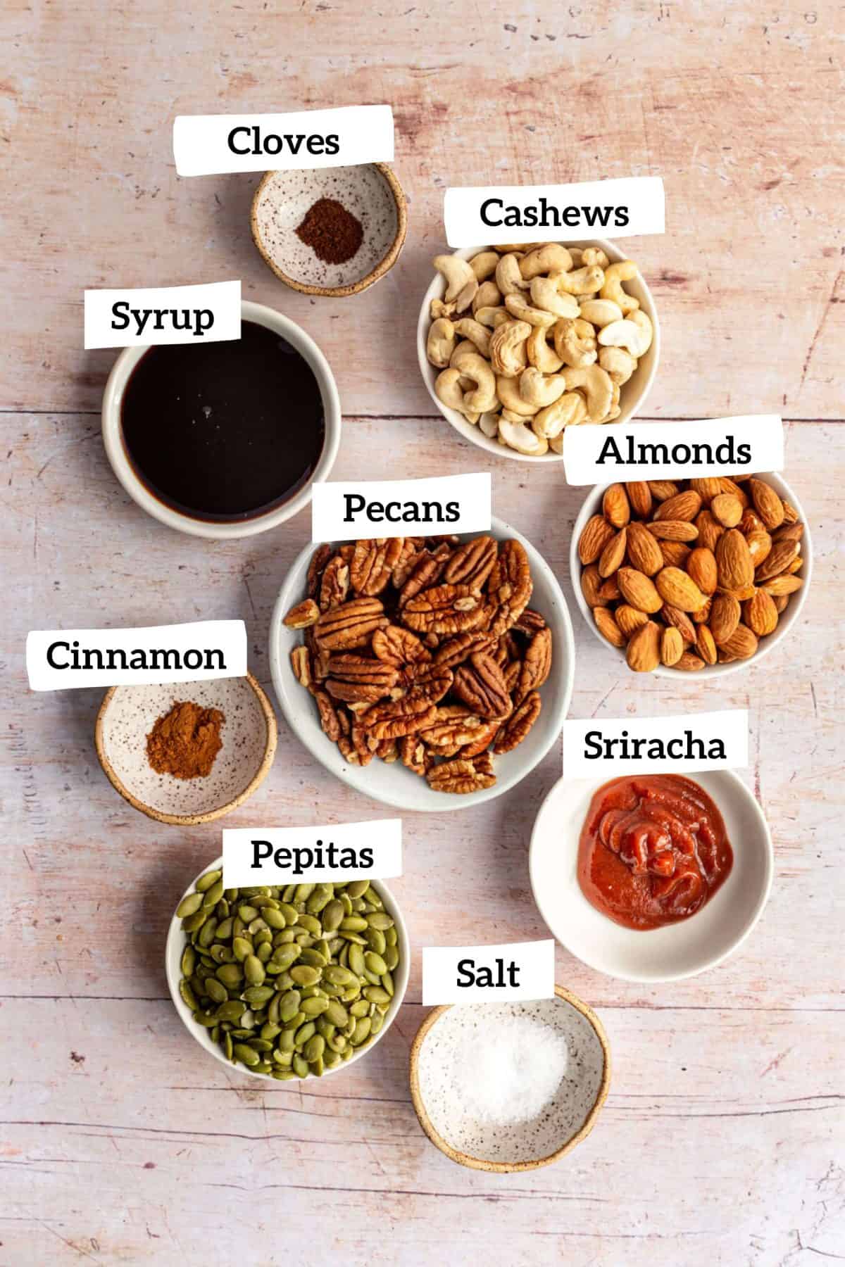 Vegan Sweet & Spicy Roasted Nuts