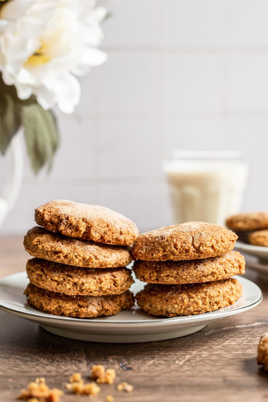 Vegan Pumpkin Snickerdoodles