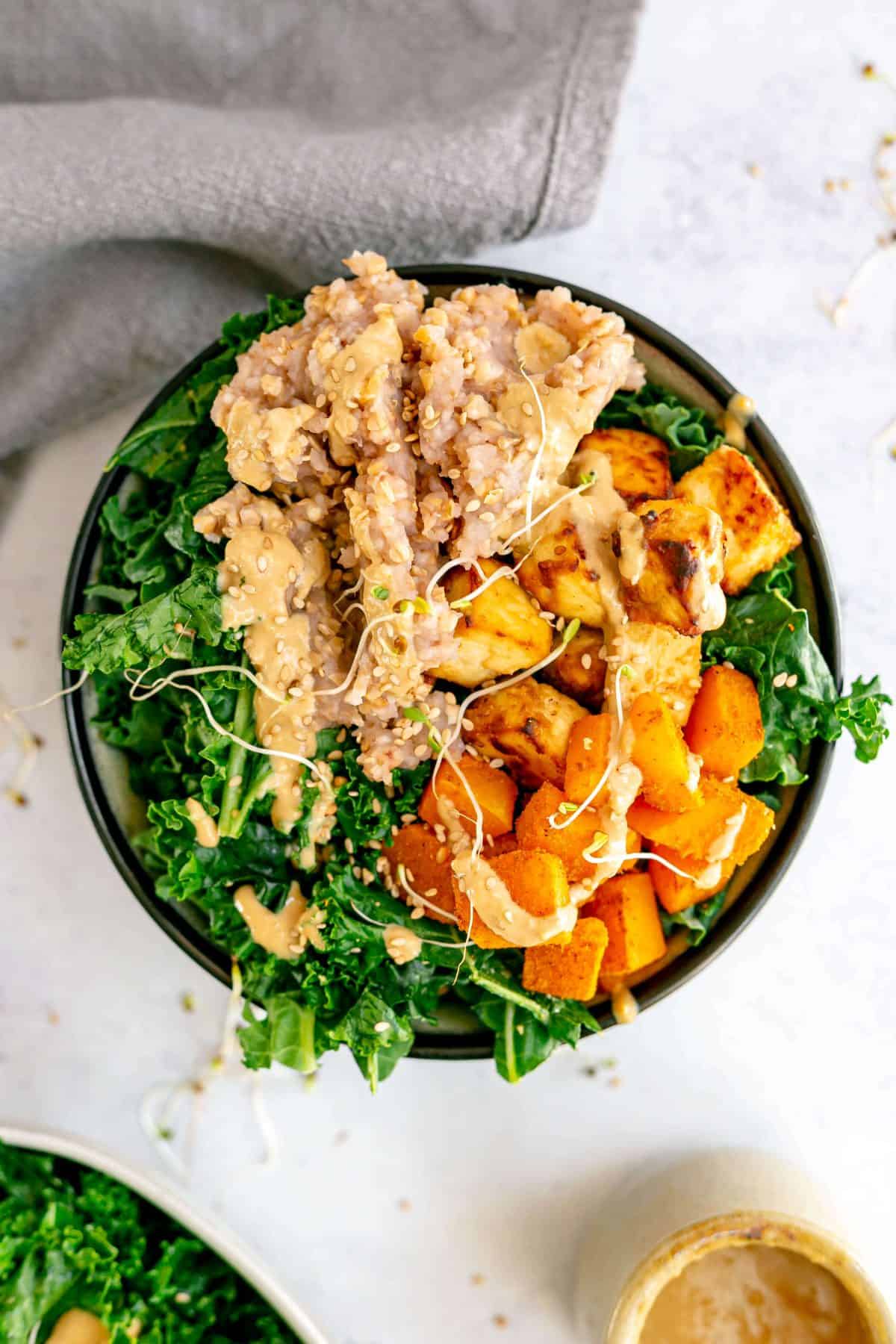Miso Mustard Protein Bowl