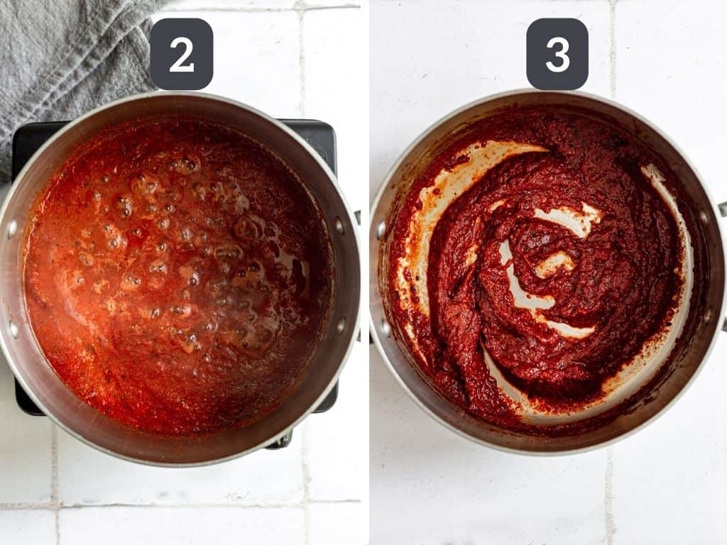 Plant-Based Barbecue Sauce Steps 2 & 3