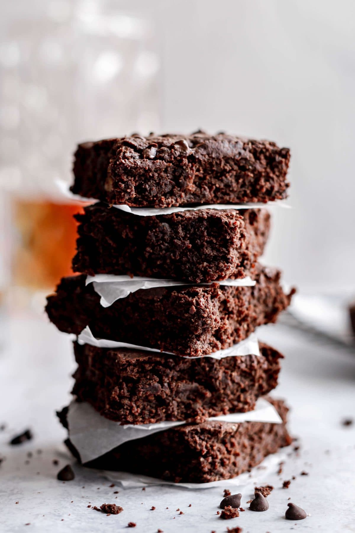 Sugar-Free Vegan Bourbon Brownies
