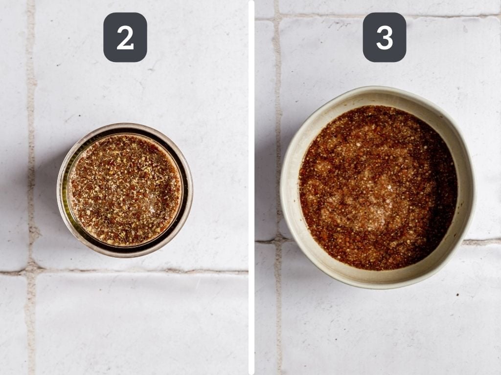 Plant-Based Chocolate Almond Torte Steps 2 & 3