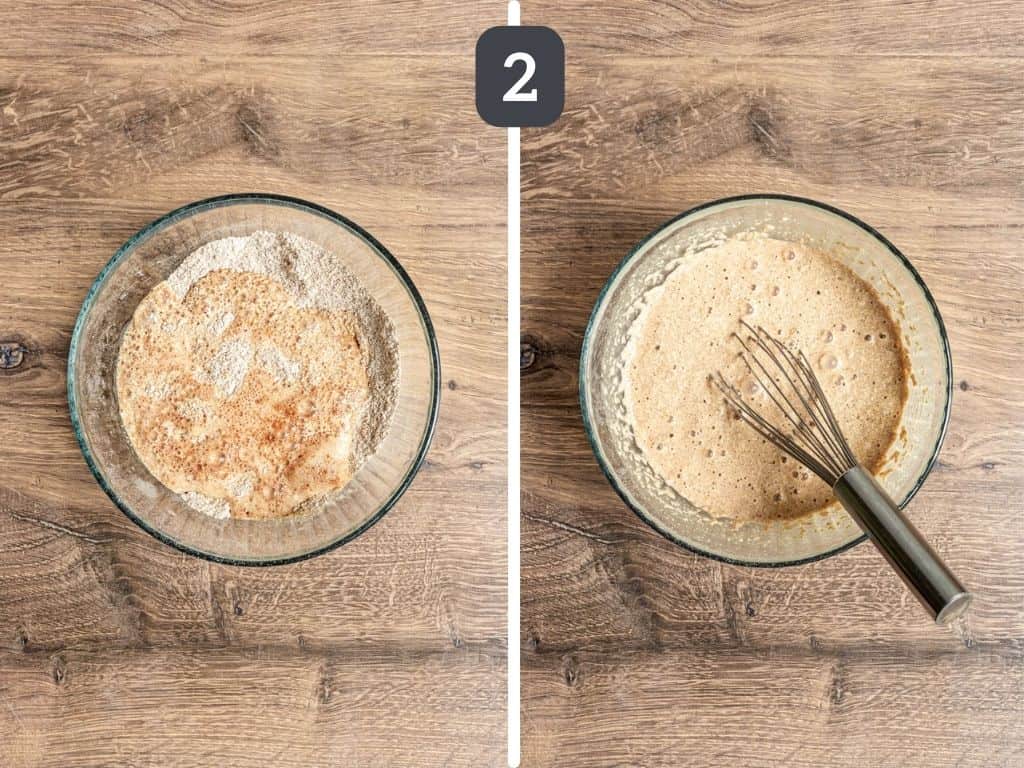 Vegan German Apple Pancakes Step 2