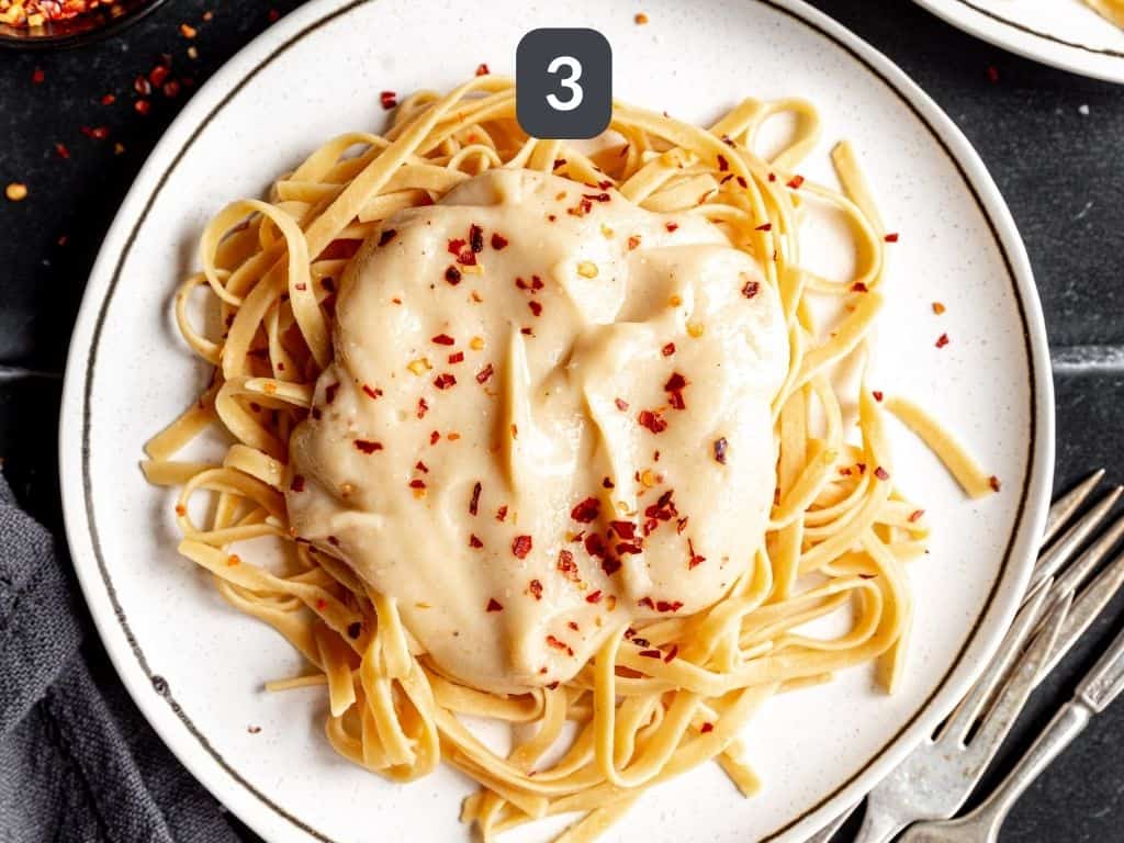 Cauliflower Bechamel Step 3