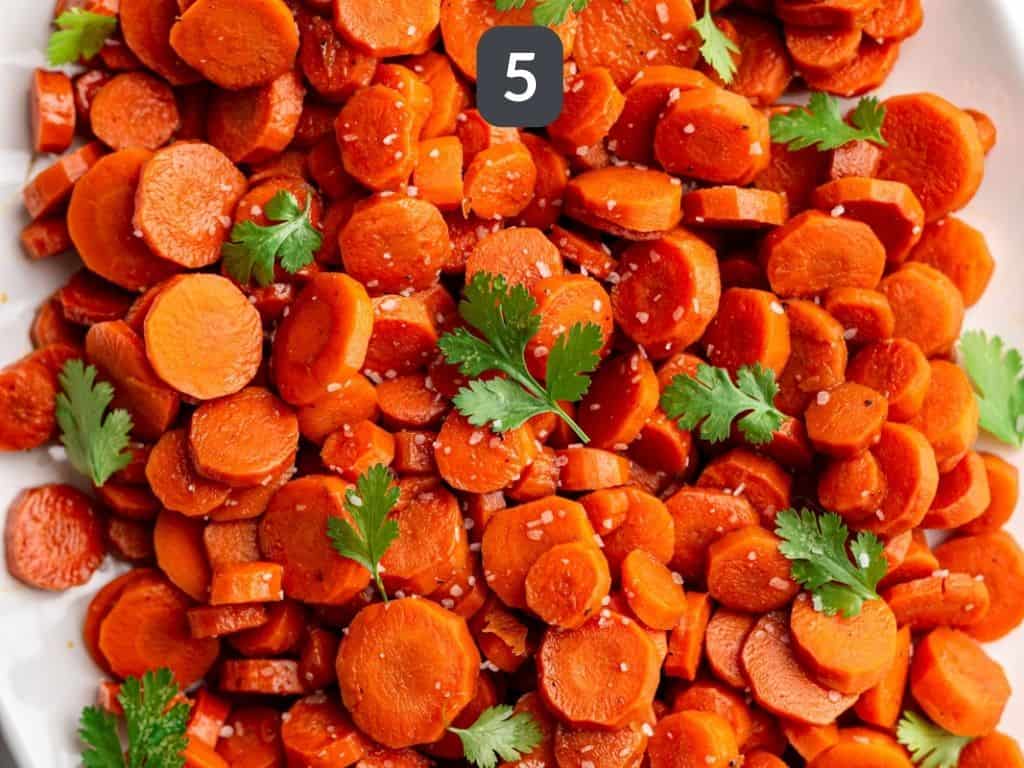Bourbon Glazed Carrots Step 5