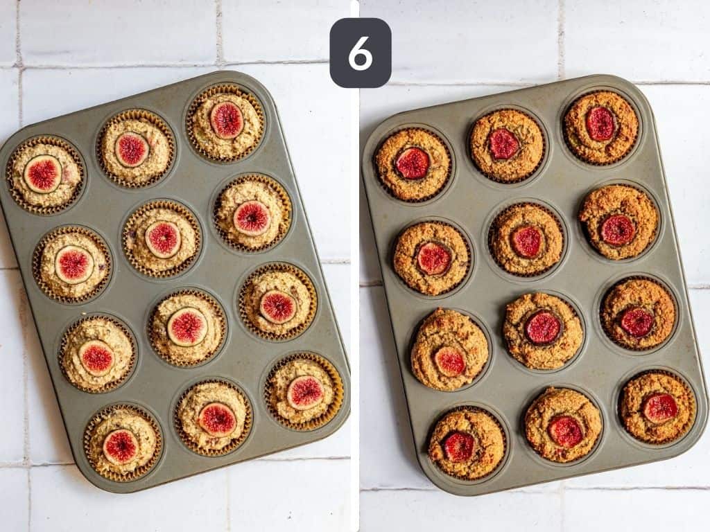 Fresh Fig Muffins Step 6