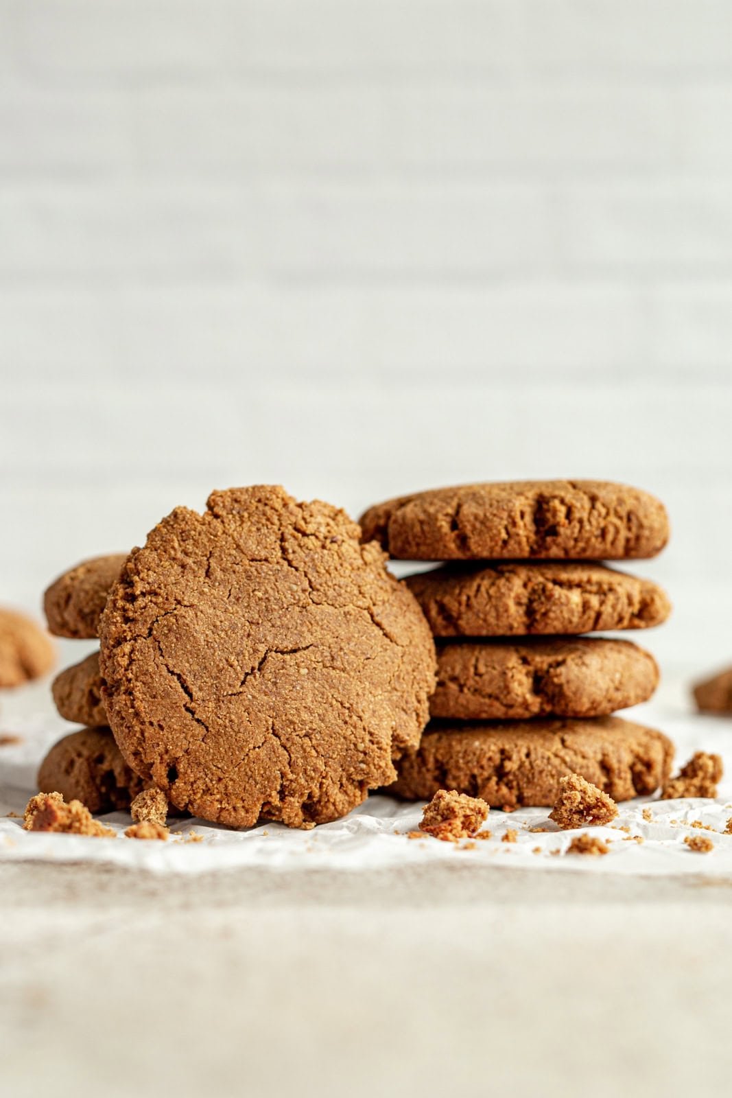 Vegan Ginger Molasses Cookies