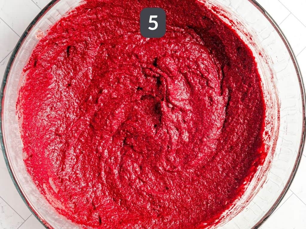 Gluten-Free Vegan Red Velvet Cupcakes Step 5