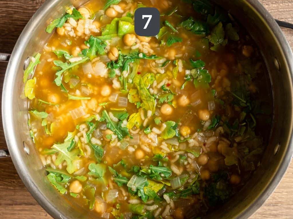 Chickpea Yogurt Soup Step 7