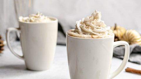 Sugar-Free Vegan Snickerdoodle Latte - At Elizabeth's Table