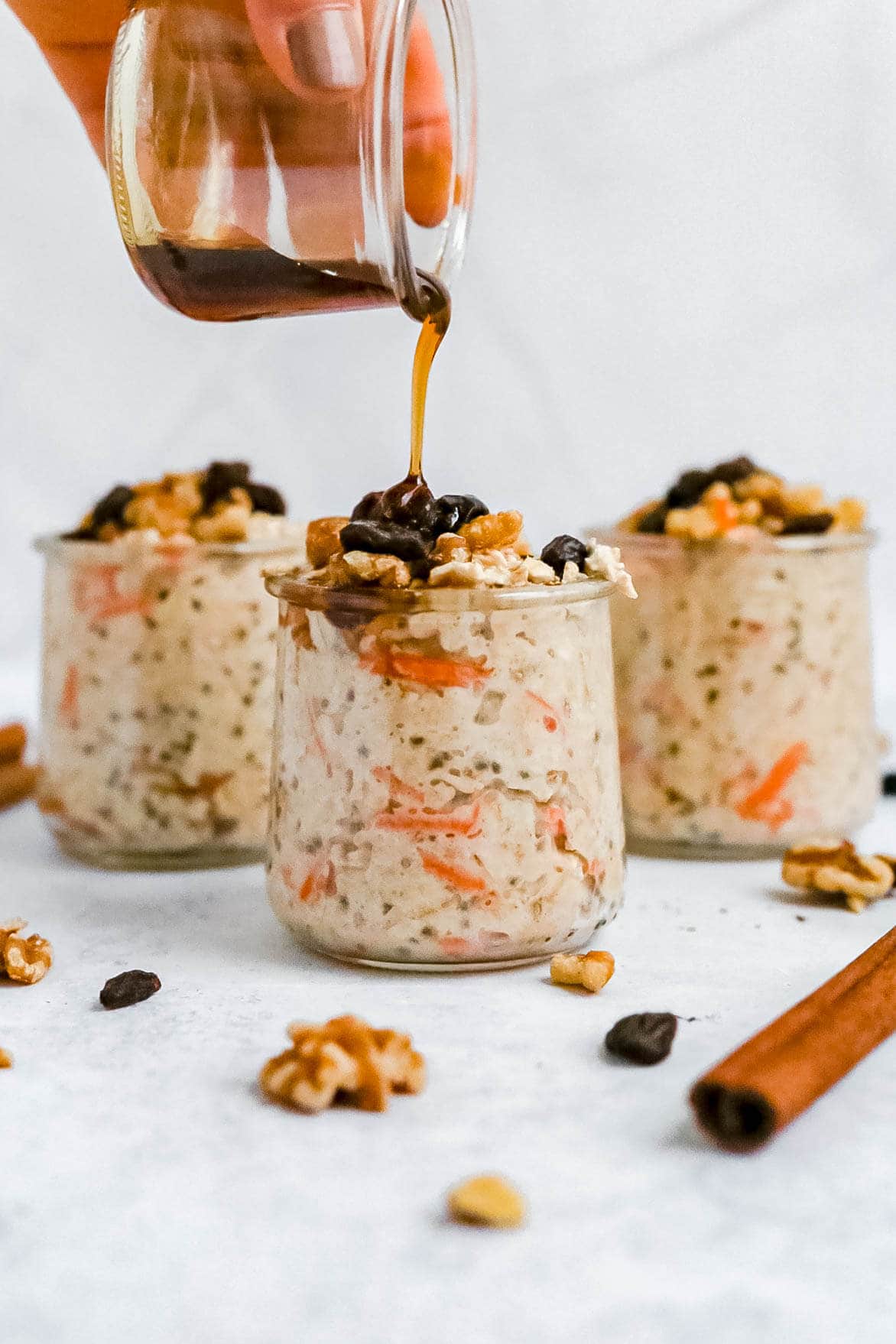 Carrot Cake Overnight Oats