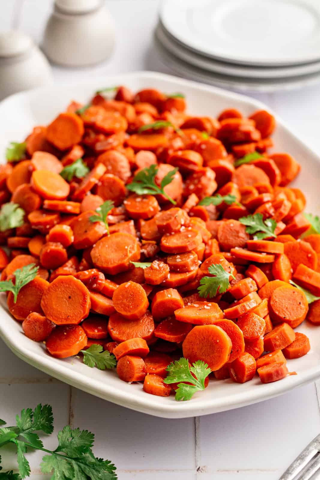 Bourbon Glazed Carrots