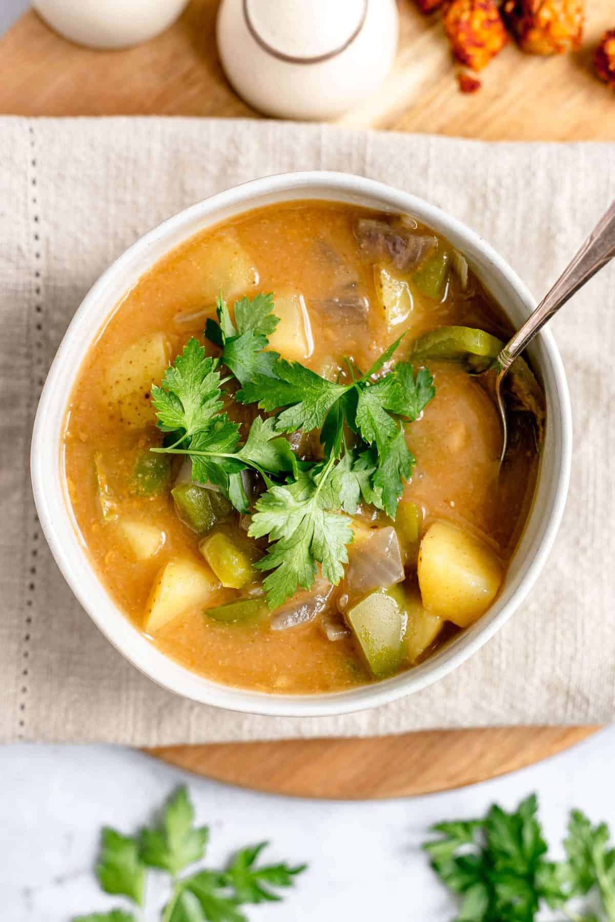 Plant-Based Hungarian Potato Soup