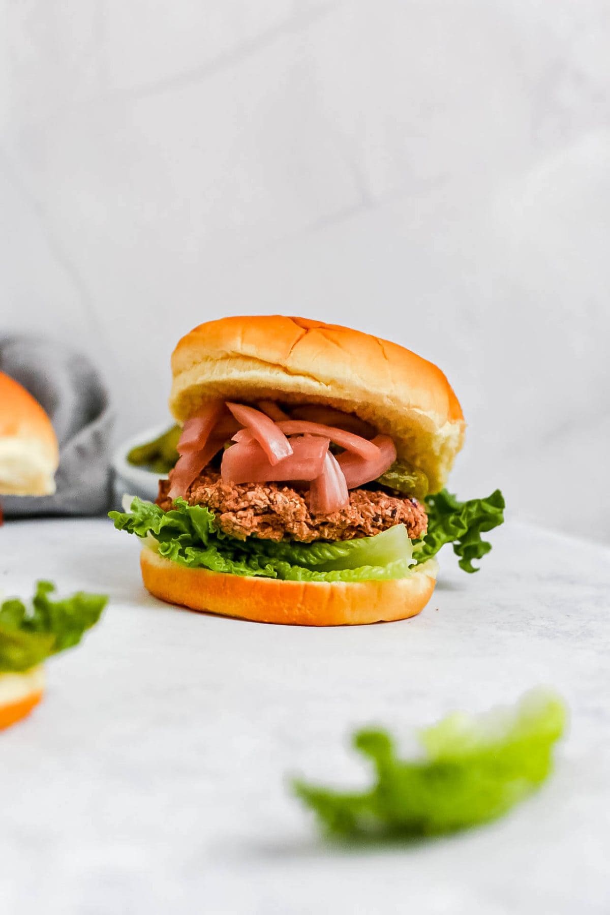 Spicy Vegan Black Bean Burgers