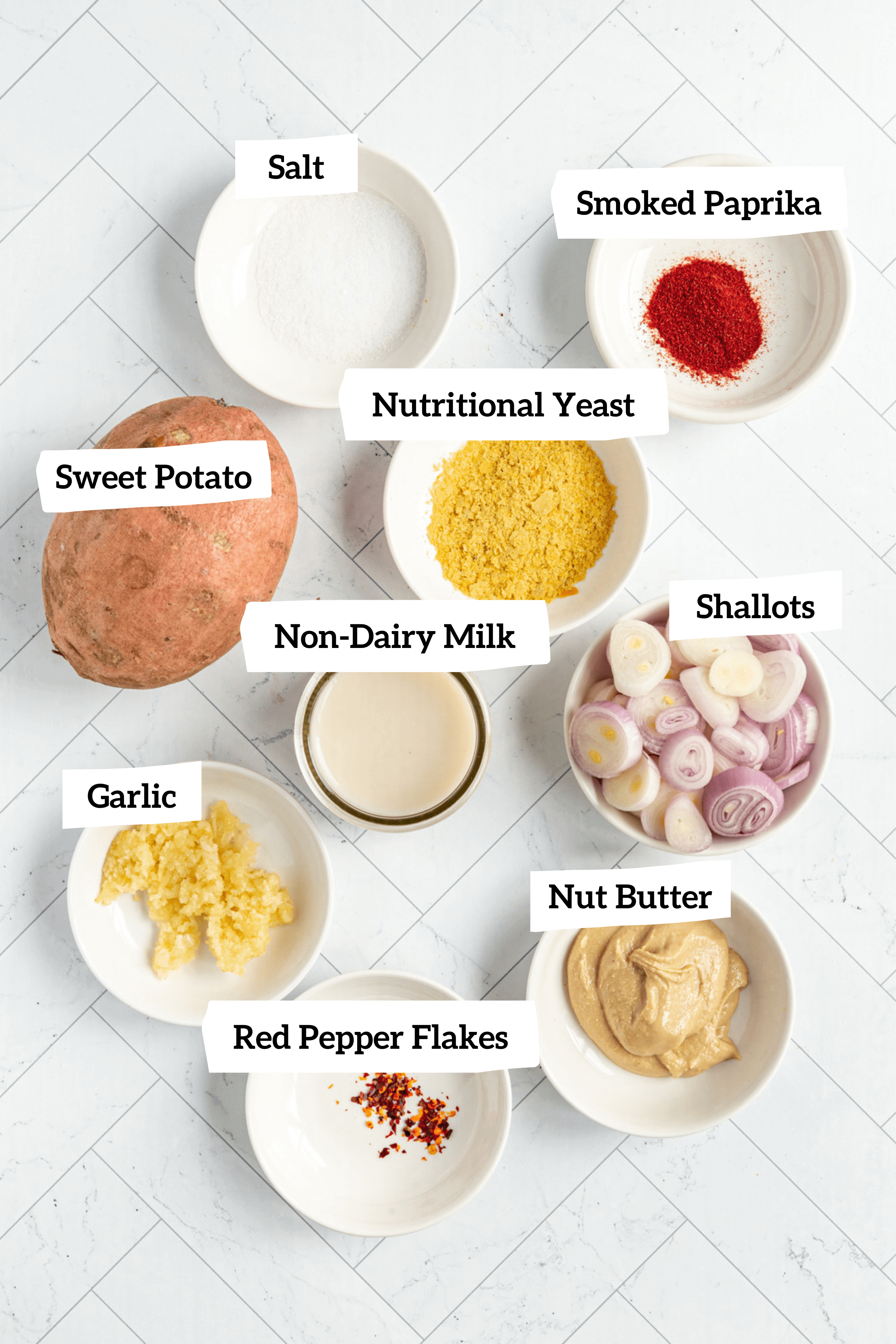 Sweet Potato Pasta Sauce Ingredients