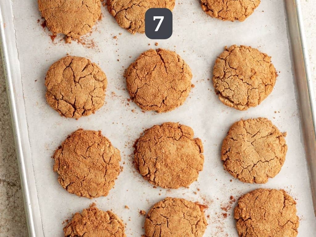 Vegan Gluten Free Snickerdoodles Step 7