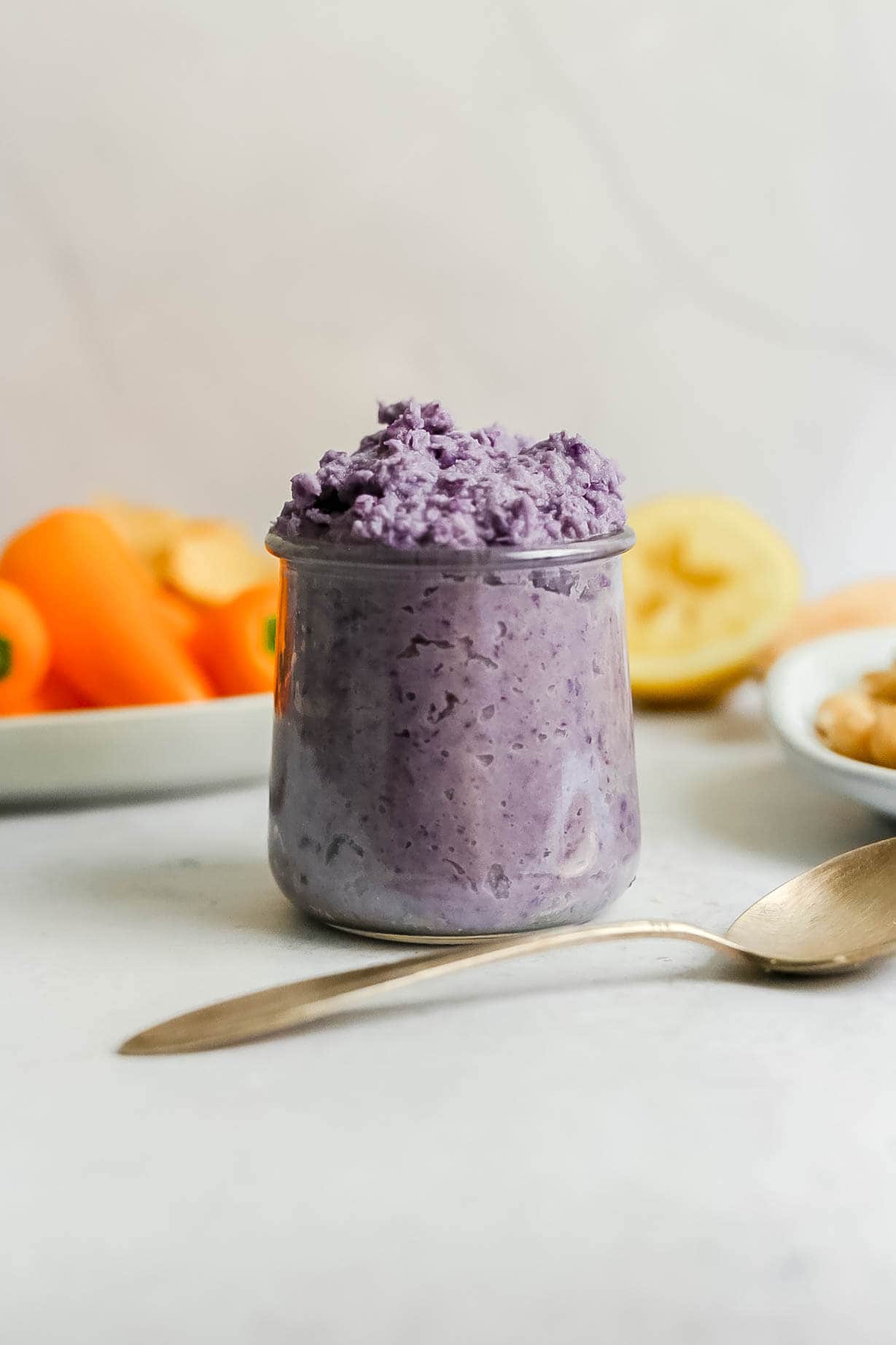 Purple Cabbage Hummus