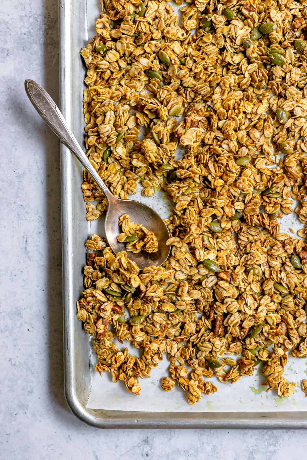 Sweet Spicy Vegan Granola
