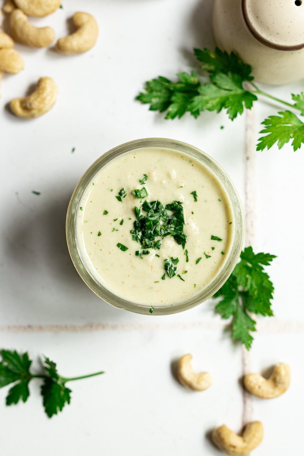 Vegan Garlic Parsley Aioli