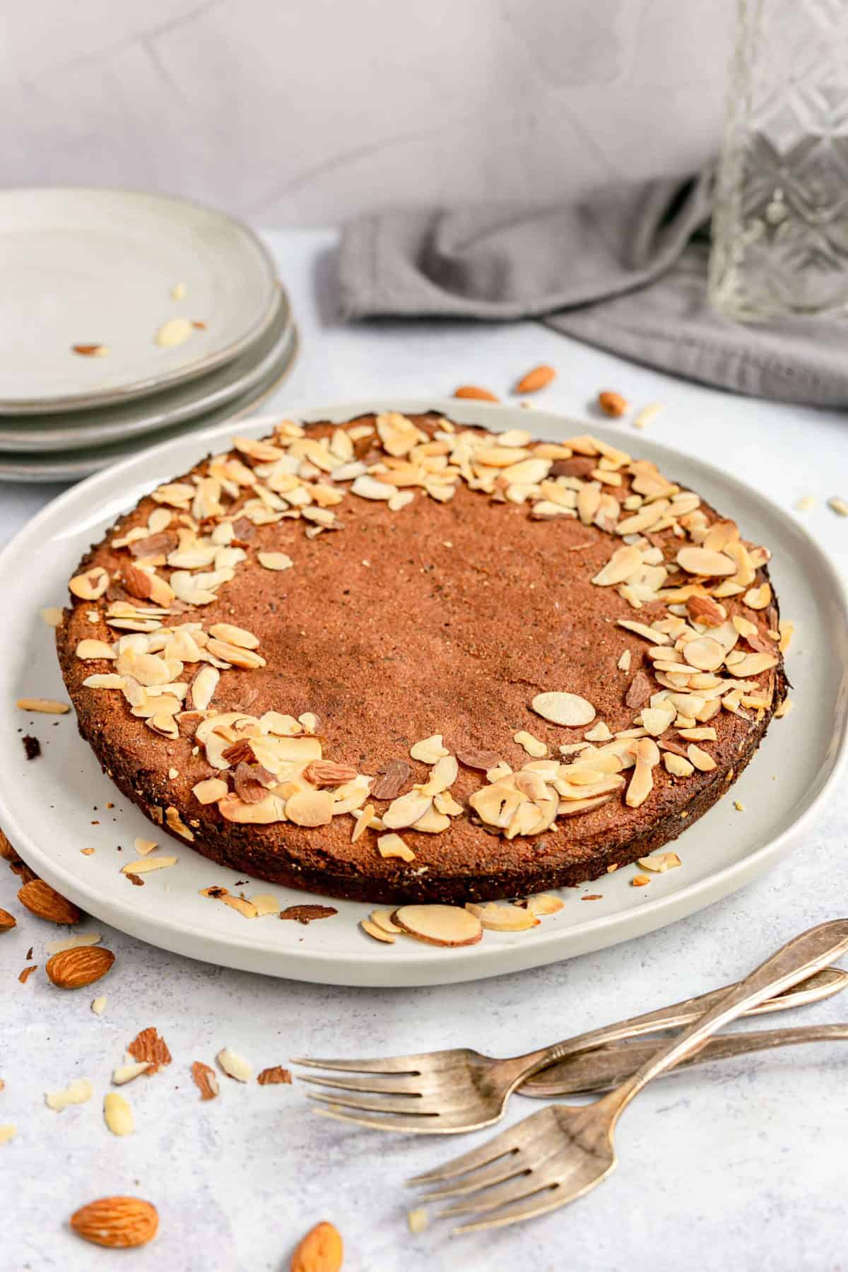 Vegan Spanish Almond Cake
