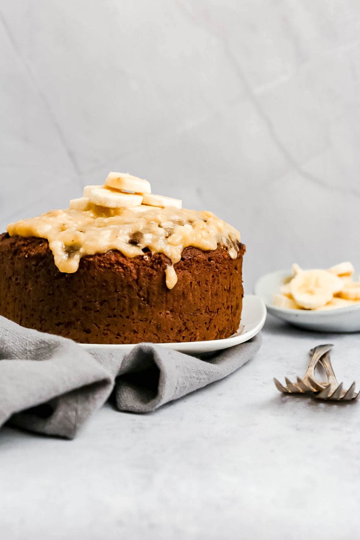 Plant-Based Banana Cake