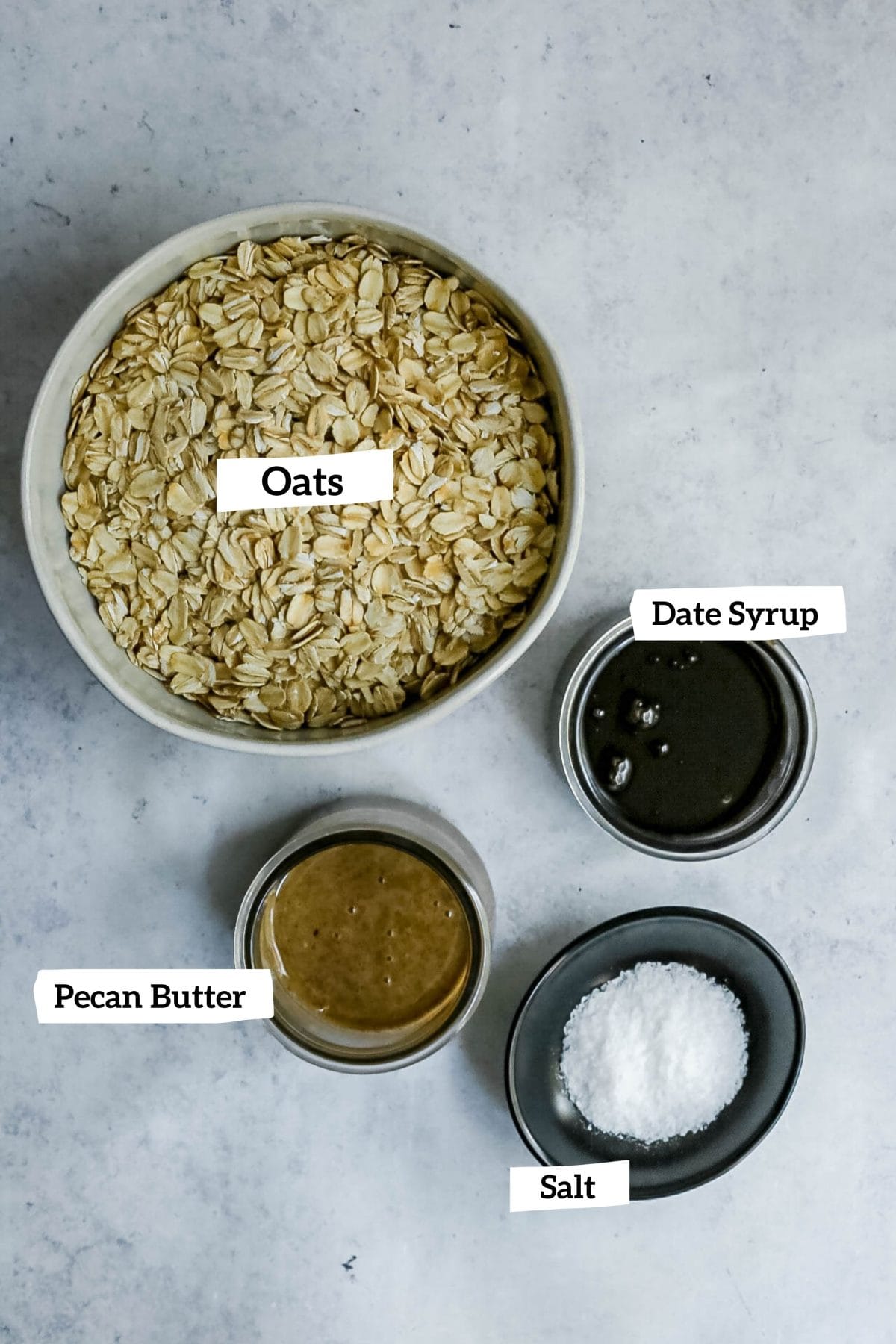 Plant-Based Bourbon Pecan Pie Crust Ingredients