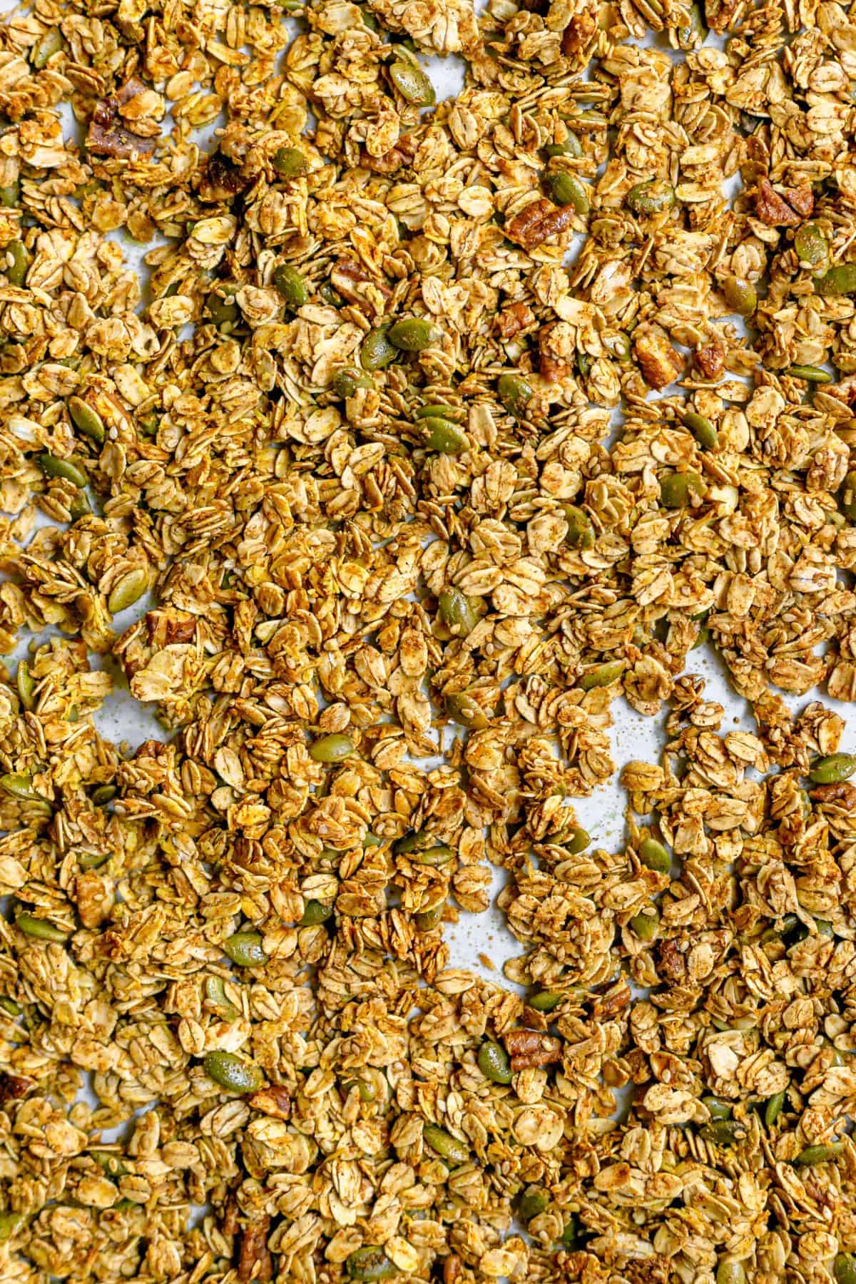 Sweet Spicy Vegan Granola