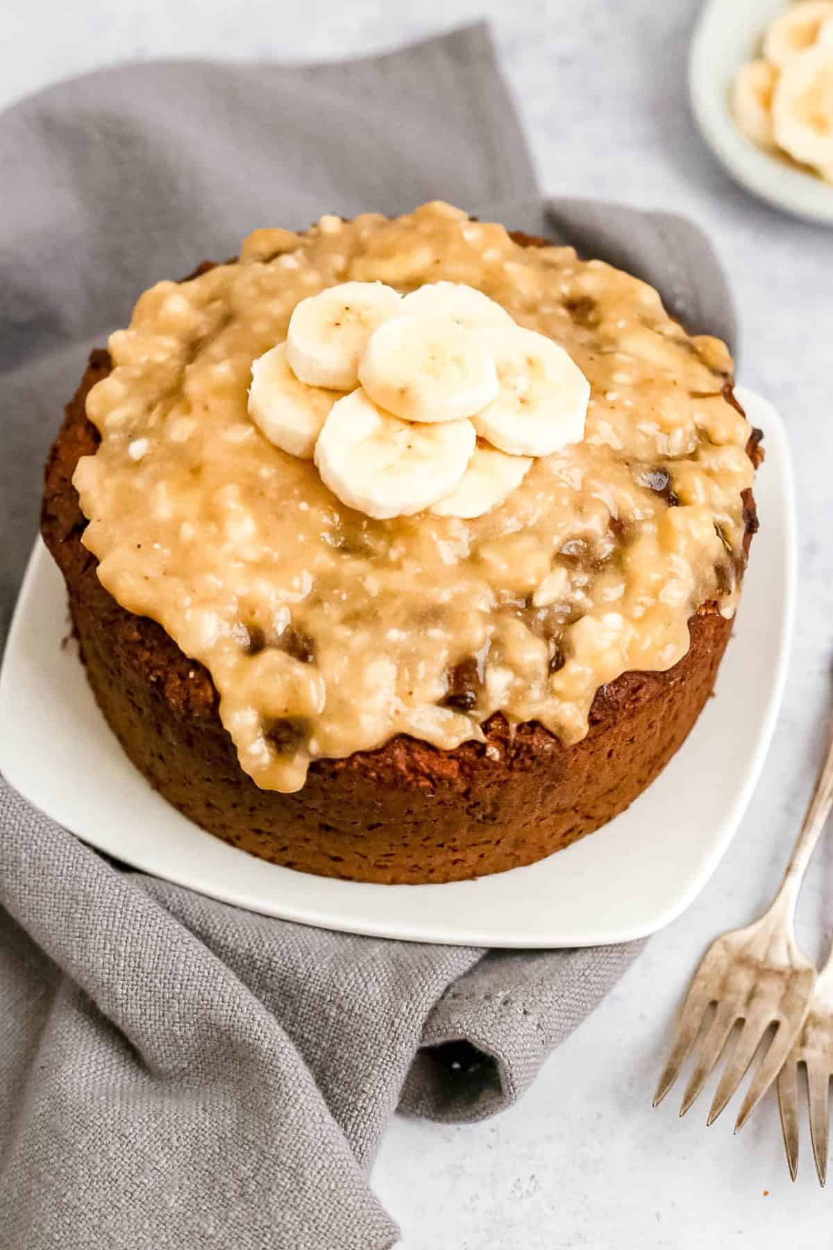 Plant-Based Banana Cake