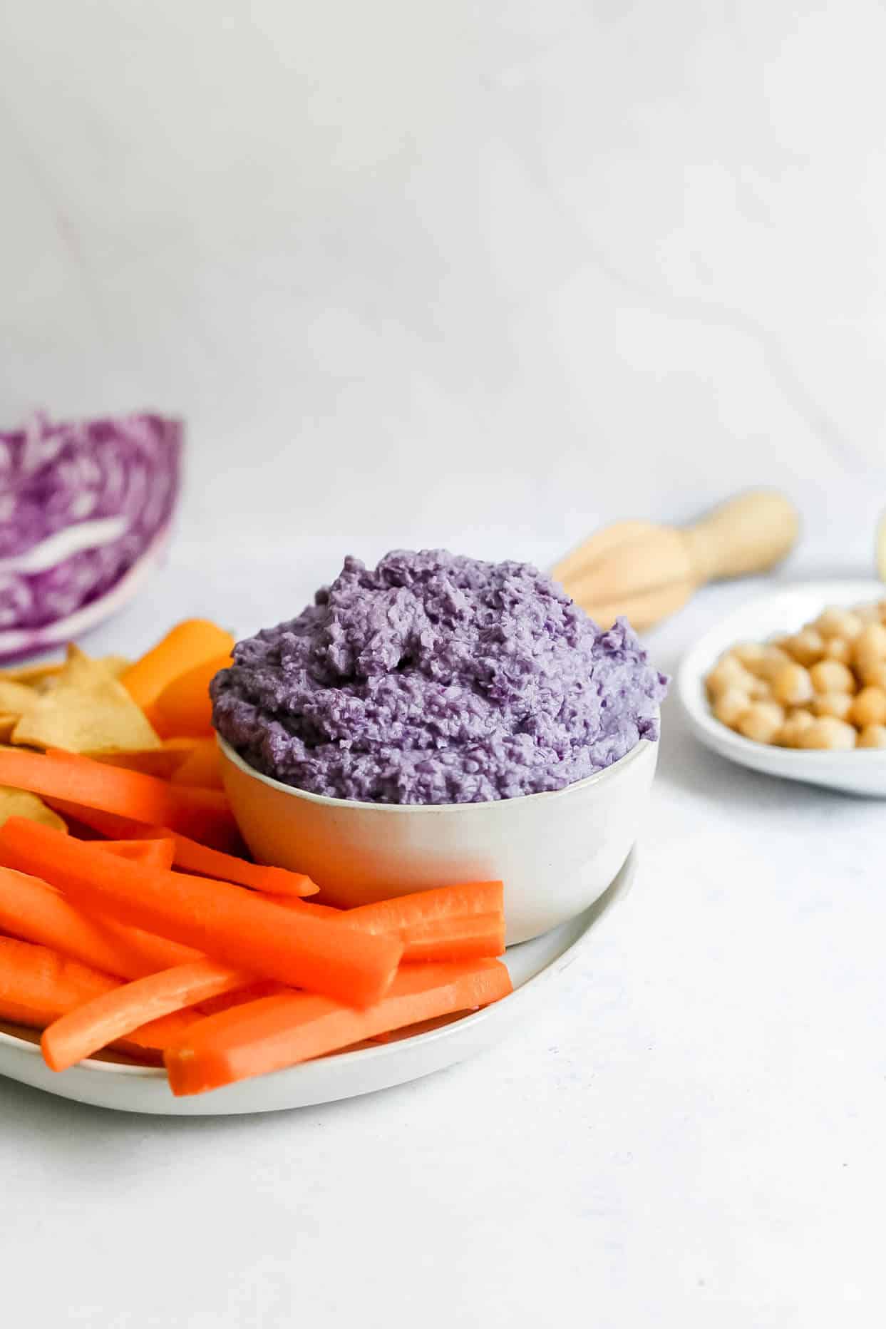 Purple Cabbage Hummus
