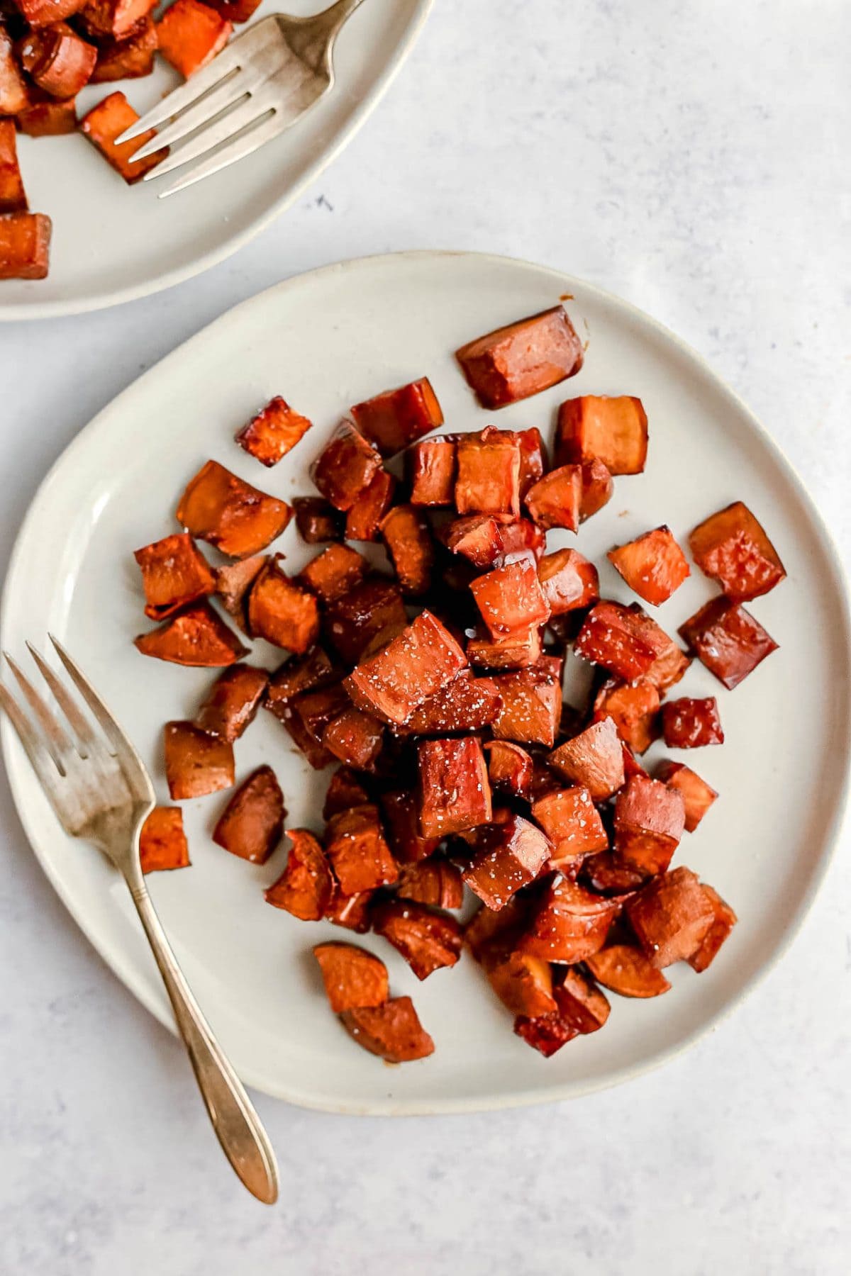 Bourbon Glazed Sweet Potatoes