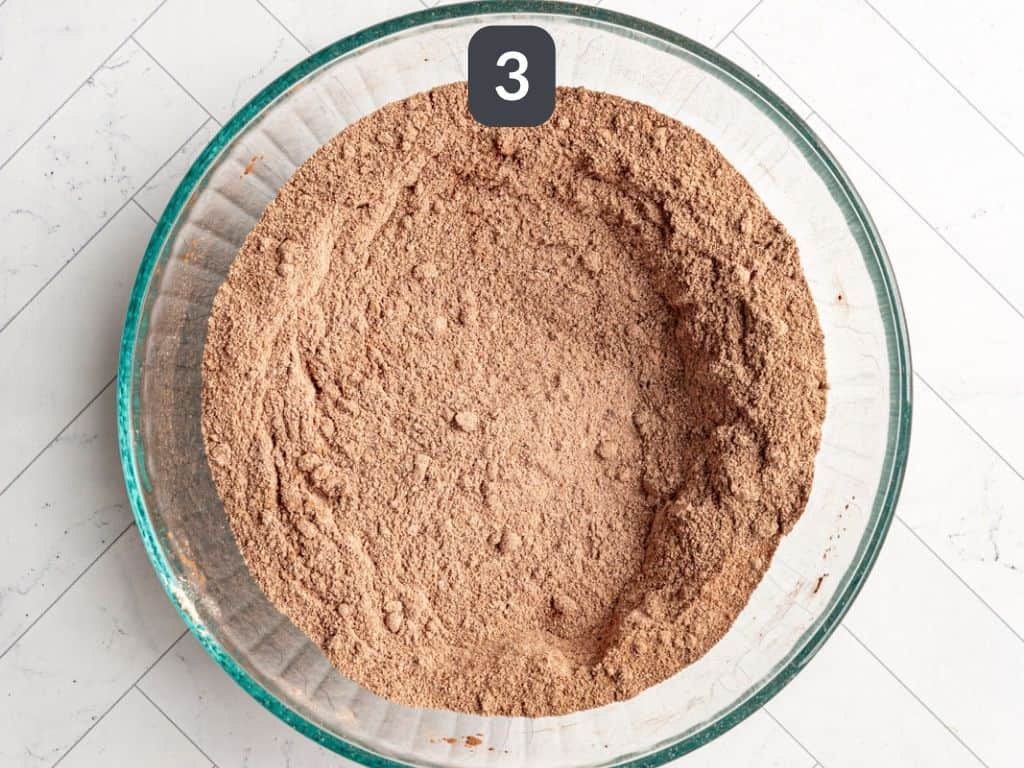 Oil-Free Vegan Chocolate Cupcakes Step 3 Dry Ingredients