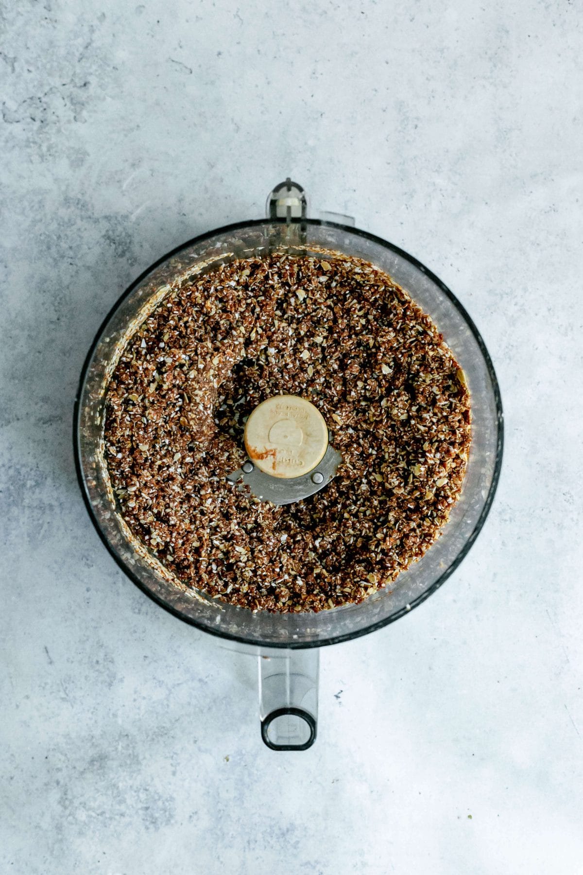 Plant-Based Bourbon Pecan Pie Crust in Food Processor