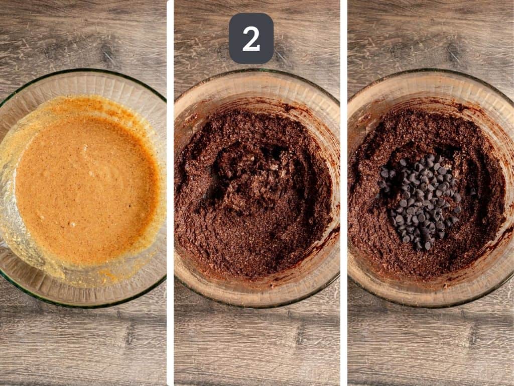 Vegan Pumpkin Brownies Step 2