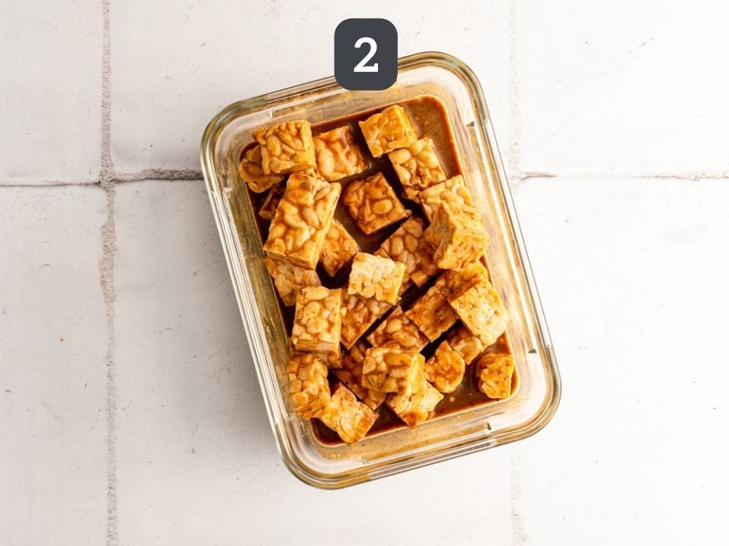 Oil-Free Coconut Curry Tempeh Step 2