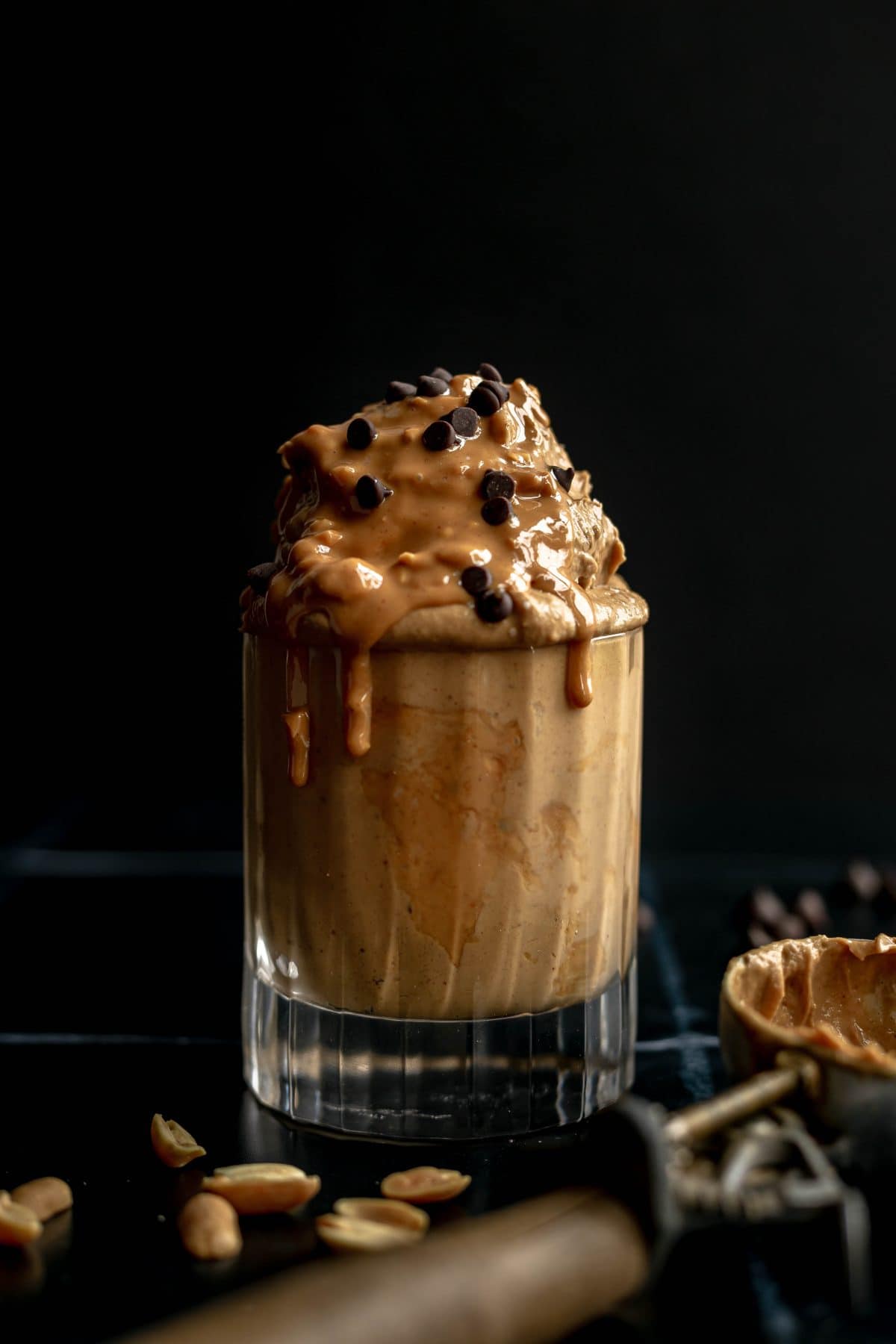 Peanut Butter Protein Nice Cream