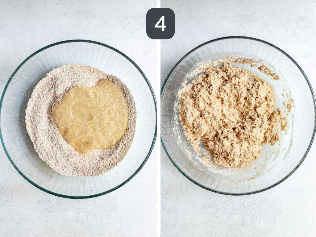 Gluten-Free Vegan Oatmeal Blueberry Muffins Step 4