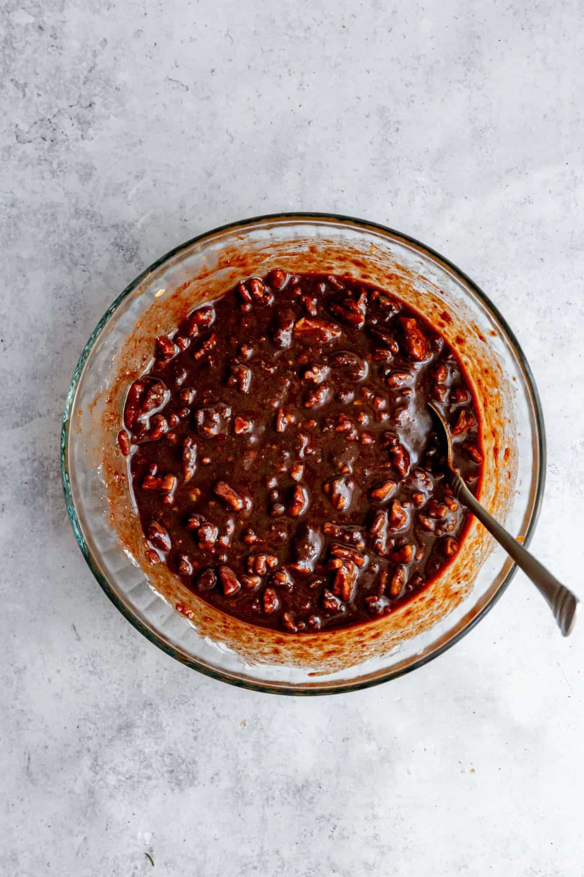 Plant-Based Bourbon Pecan Pie Filling
