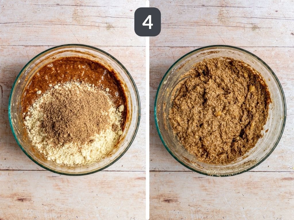 Vegan Coffee Banana Bread Step 4