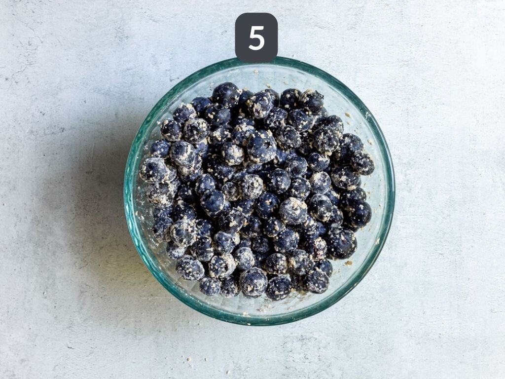 Gluten-Free Vegan Oatmeal Blueberry Muffins Step 5