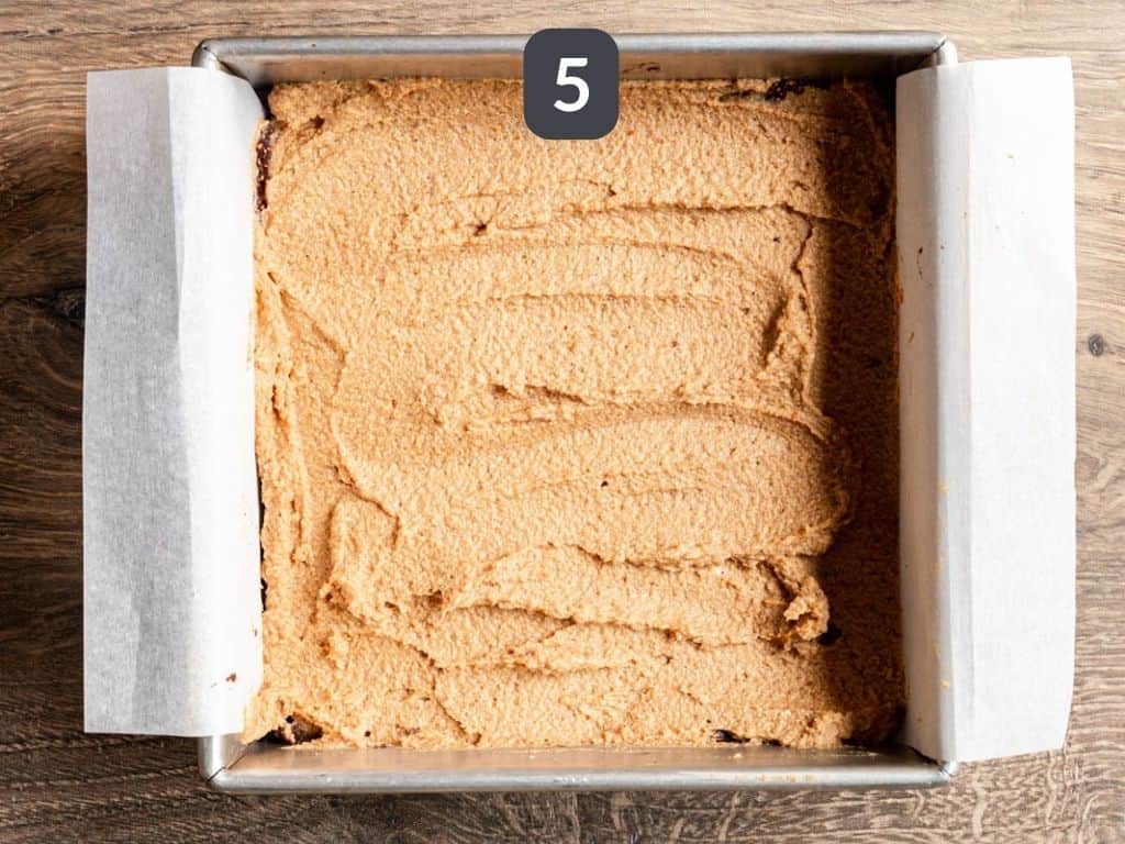 Vegan Pumpkin Brownies Step 5
