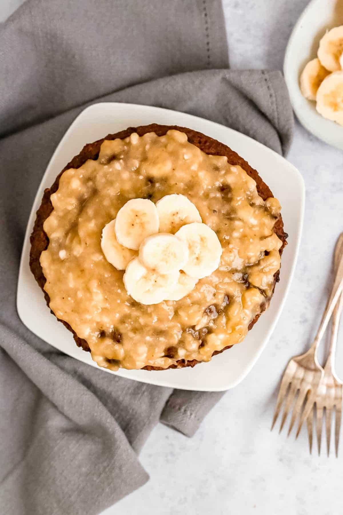Plant-Based Banana Cake