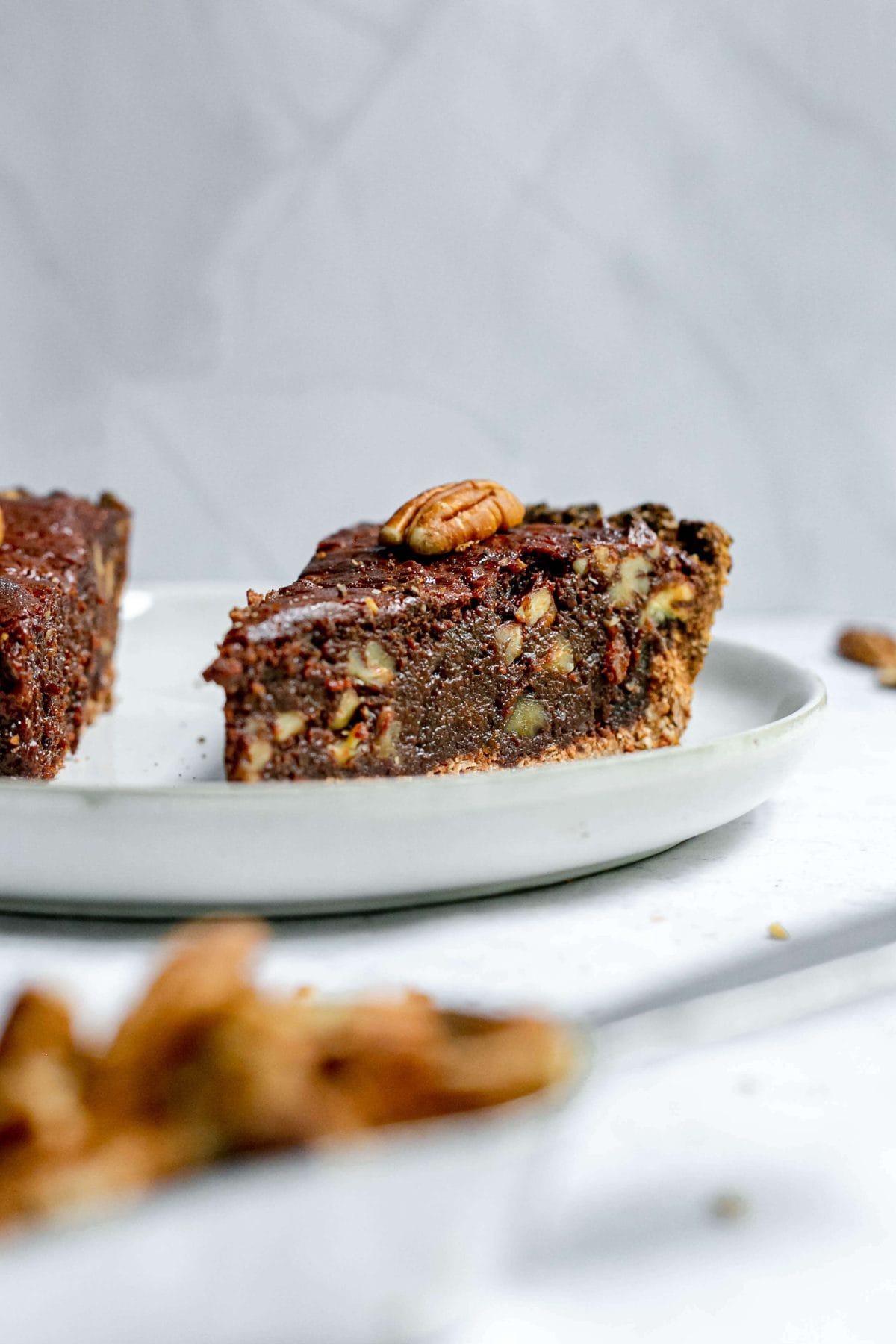 Plant-Based Bourbon Pecan Pie