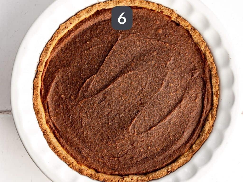 Pumpkin Spice Latte Pie Step 6