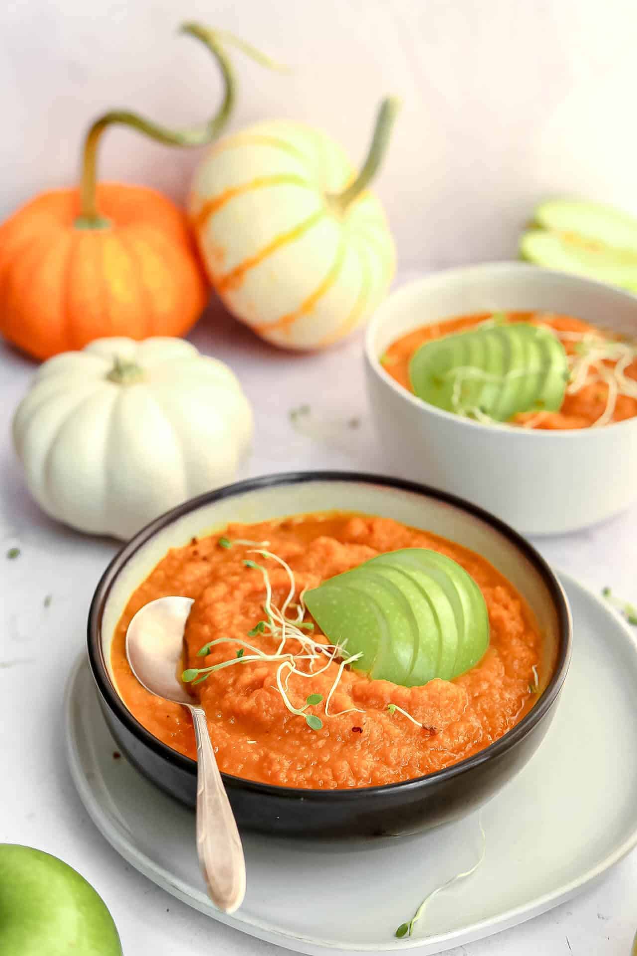 Creamy Vegan Pumpkin Soup Ingredients