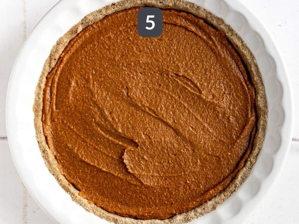 Pumpkin Spice Latte Pie Step 5