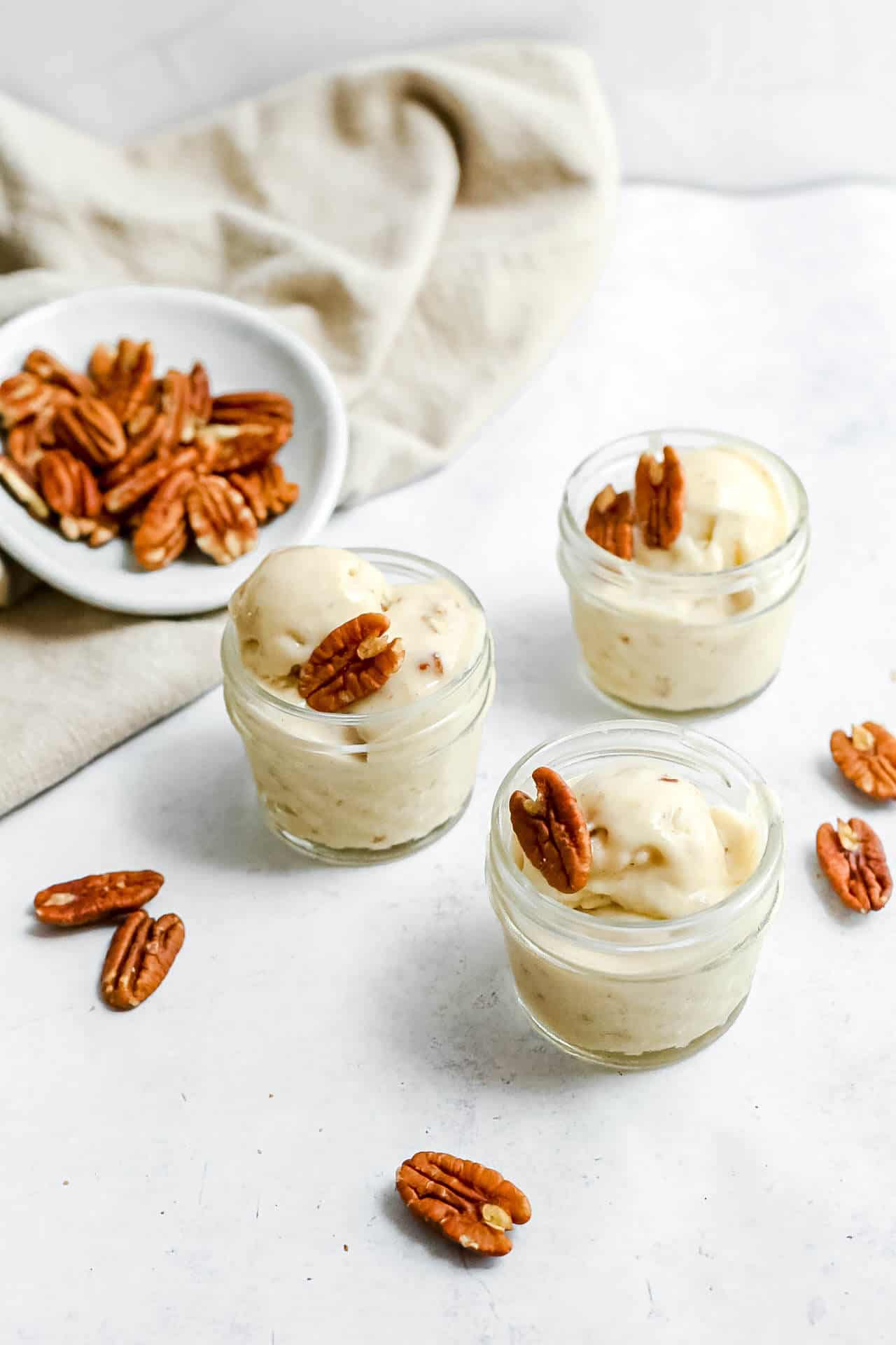 Bourbon Pecan Nice Cream