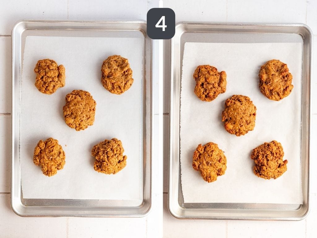 Vegan Seitan Beef Step 4 - shape into patties and bake.