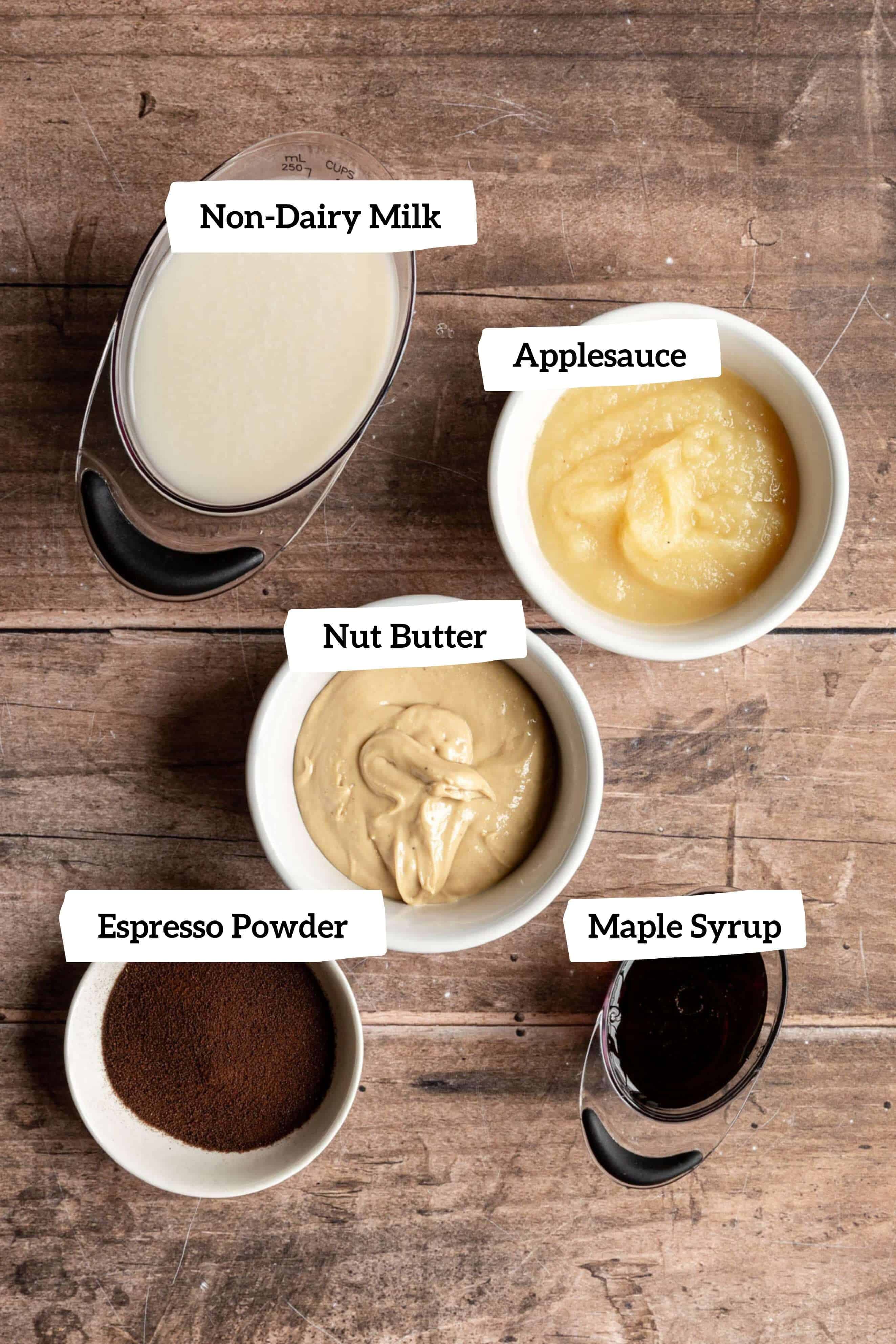 Vegan No Churn Coffee Ice Cream Ingredients