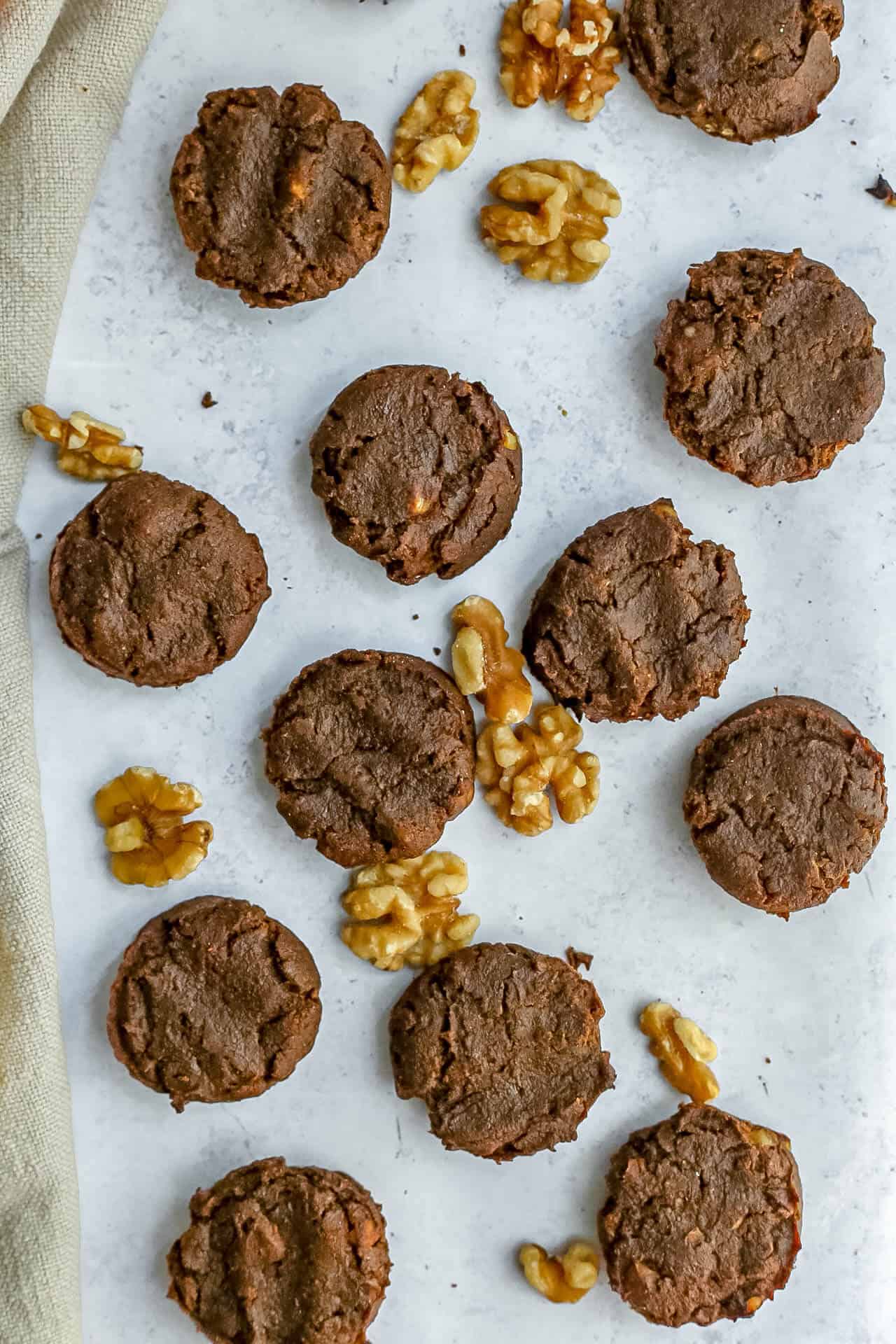 Molasses Pumpkin Walnut Cookies