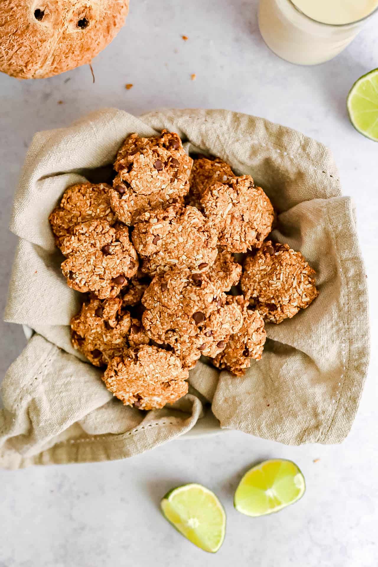 Toasted Coconut Chocolate Cookies